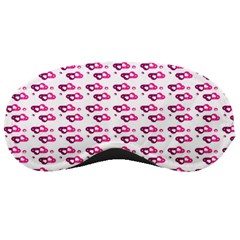 Heart Love Pink Purple Sleeping Masks by Mariart