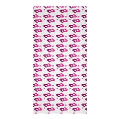 Heart Love Pink Purple Shower Curtain 36  X 72  (stall)  by Mariart