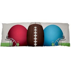 Helmet Ball Football America Sport Red Brown Blue Green Body Pillow Case (dakimakura)