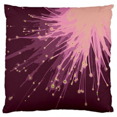 Big Bang Large Cushion Case (one Side) by ValentinaDesign