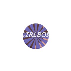 Girlboss Light Line Wave Chevron 1  Mini Buttons