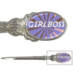 Girlboss Light Line Wave Chevron Letter Openers by Mariart