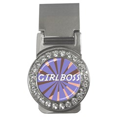 Girlboss Light Line Wave Chevron Money Clips (cz)  by Mariart