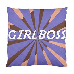 Girlboss Light Line Wave Chevron Standard Cushion Case (one Side) by Mariart