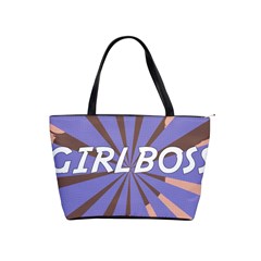 Girlboss Light Line Wave Chevron Shoulder Handbags by Mariart