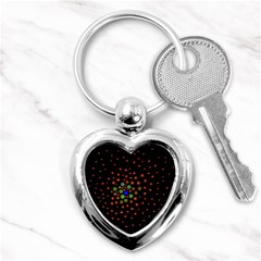 Molecular Chemistry Of Mathematical Physics Small Army Circle Key Chains (heart)  by Mariart