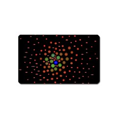 Molecular Chemistry Of Mathematical Physics Small Army Circle Magnet (name Card) by Mariart