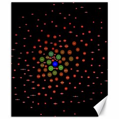 Molecular Chemistry Of Mathematical Physics Small Army Circle Canvas 8  X 10  by Mariart