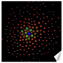 Molecular Chemistry Of Mathematical Physics Small Army Circle Canvas 12  X 12   by Mariart