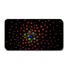 Molecular Chemistry Of Mathematical Physics Small Army Circle Medium Bar Mats by Mariart