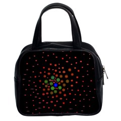 Molecular Chemistry Of Mathematical Physics Small Army Circle Classic Handbags (2 Sides)