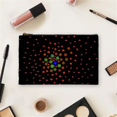 Molecular Chemistry Of Mathematical Physics Small Army Circle Cosmetic Bag (medium)  by Mariart