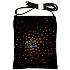 Molecular Chemistry Of Mathematical Physics Small Army Circle Shoulder Sling Bags by Mariart