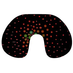 Molecular Chemistry Of Mathematical Physics Small Army Circle Travel Neck Pillows by Mariart