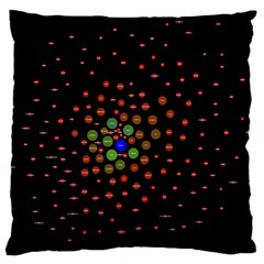 Molecular Chemistry Of Mathematical Physics Small Army Circle Standard Flano Cushion Case (two Sides) by Mariart