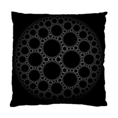 Plane Circle Round Black Hole Space Standard Cushion Case (one Side) by Mariart