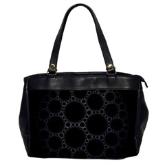 Plane Circle Round Black Hole Space Office Handbags by Mariart