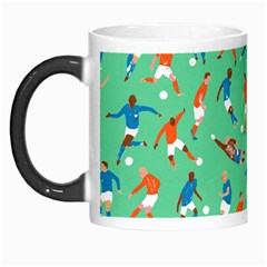 Players Football Playing Sports Dribbling Kicking Goalkeepers Morph Mugs