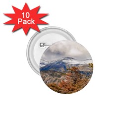 Forest And Snowy Mountains, Patagonia, Argentina 1 75  Buttons (10 Pack) by dflcprints