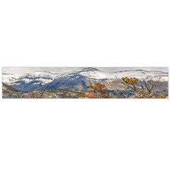 Forest And Snowy Mountains, Patagonia, Argentina Flano Scarf (large)  by dflcprints