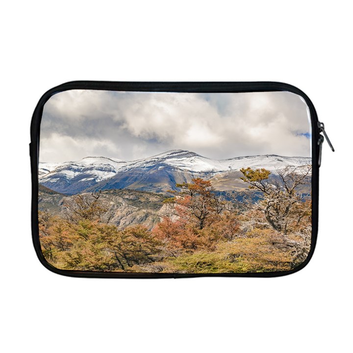 Forest And Snowy Mountains, Patagonia, Argentina Apple MacBook Pro 17  Zipper Case