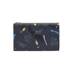 Bottle Party Glasses Cosmetic Bag (Small) 