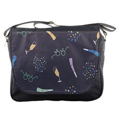 Bottle Party Glasses Messenger Bags