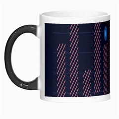 Plaid Line Circle Polka Green Red Blue Morph Mugs by Mariart