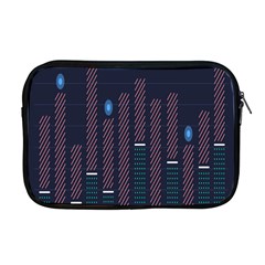 Plaid Line Circle Polka Green Red Blue Apple Macbook Pro 17  Zipper Case by Mariart