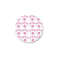 Rabbit Feet Paw Pink Foot Animals Golf Ball Marker (4 pack)