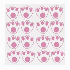 Rabbit Feet Paw Pink Foot Animals Medium Glasses Cloth (2-Side)