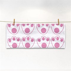 Rabbit Feet Paw Pink Foot Animals Cosmetic Storage Cases by Mariart