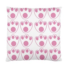 Rabbit Feet Paw Pink Foot Animals Standard Cushion Case (One Side)