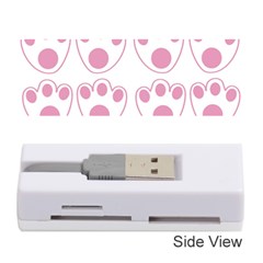 Rabbit Feet Paw Pink Foot Animals Memory Card Reader (Stick) 