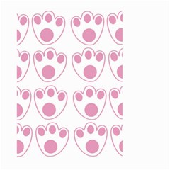 Rabbit Feet Paw Pink Foot Animals Small Garden Flag (two Sides)