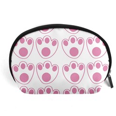 Rabbit Feet Paw Pink Foot Animals Accessory Pouches (Large) 