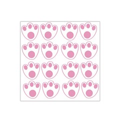 Rabbit Feet Paw Pink Foot Animals Satin Bandana Scarf by Mariart