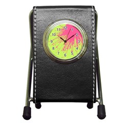 Big bang Pen Holder Desk Clocks