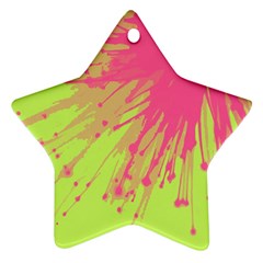 Big bang Star Ornament (Two Sides)