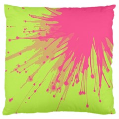 Big Bang Large Cushion Case (two Sides) by ValentinaDesign