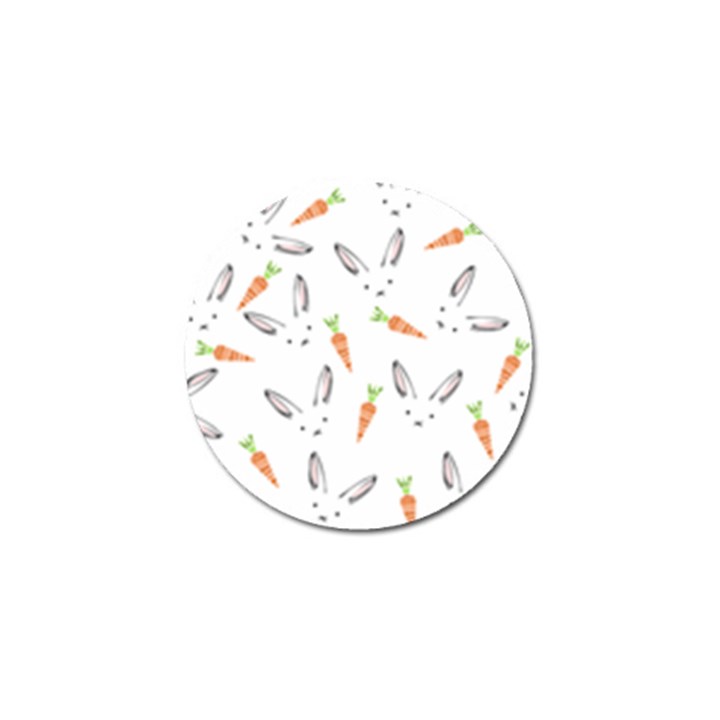 Rabbit Carrot Pattern Weft Step Face Golf Ball Marker (10 pack)