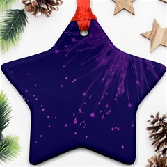 Big Bang Star Ornament (two Sides) by ValentinaDesign