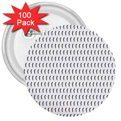 Renelle Box Waves Chevron Wave Line 3  Buttons (100 Pack) 