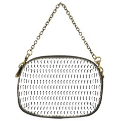 Renelle Box Waves Chevron Wave Line Chain Purses (two Sides)  by Mariart