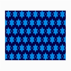 Star Blue Space Wave Chevron Sky Small Glasses Cloth by Mariart