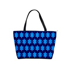 Star Blue Space Wave Chevron Sky Shoulder Handbags by Mariart