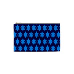 Star Blue Space Wave Chevron Sky Cosmetic Bag (small)  by Mariart