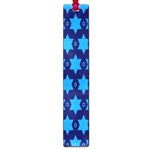 Star Blue Space Wave Chevron Sky Large Book Marks Front