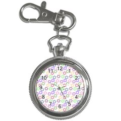 Star Space Color Rainbow Pink Purple Green Yellow Light Neons Key Chain Watches by Mariart