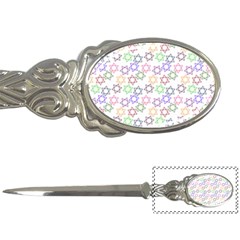 Star Space Color Rainbow Pink Purple Green Yellow Light Neons Letter Openers